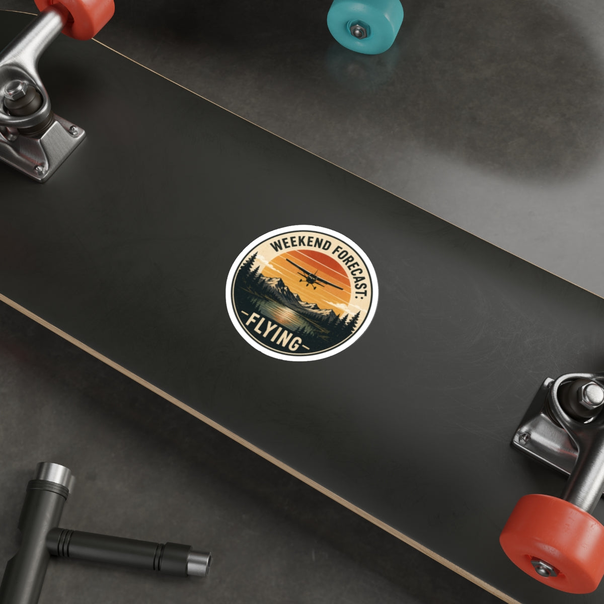 Weekend Forecast: Flying Sticker