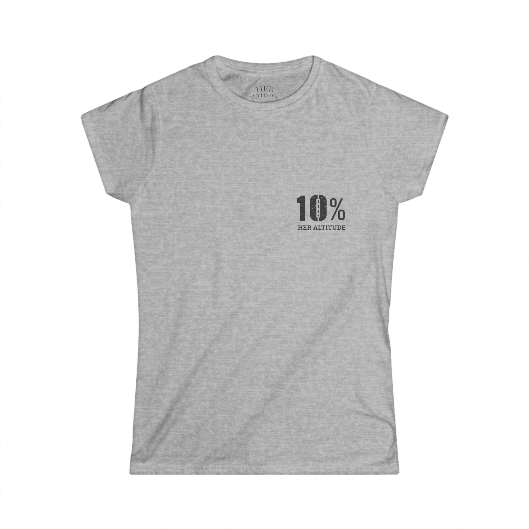 10% of Pilots. 100% PIC. Women's Tee