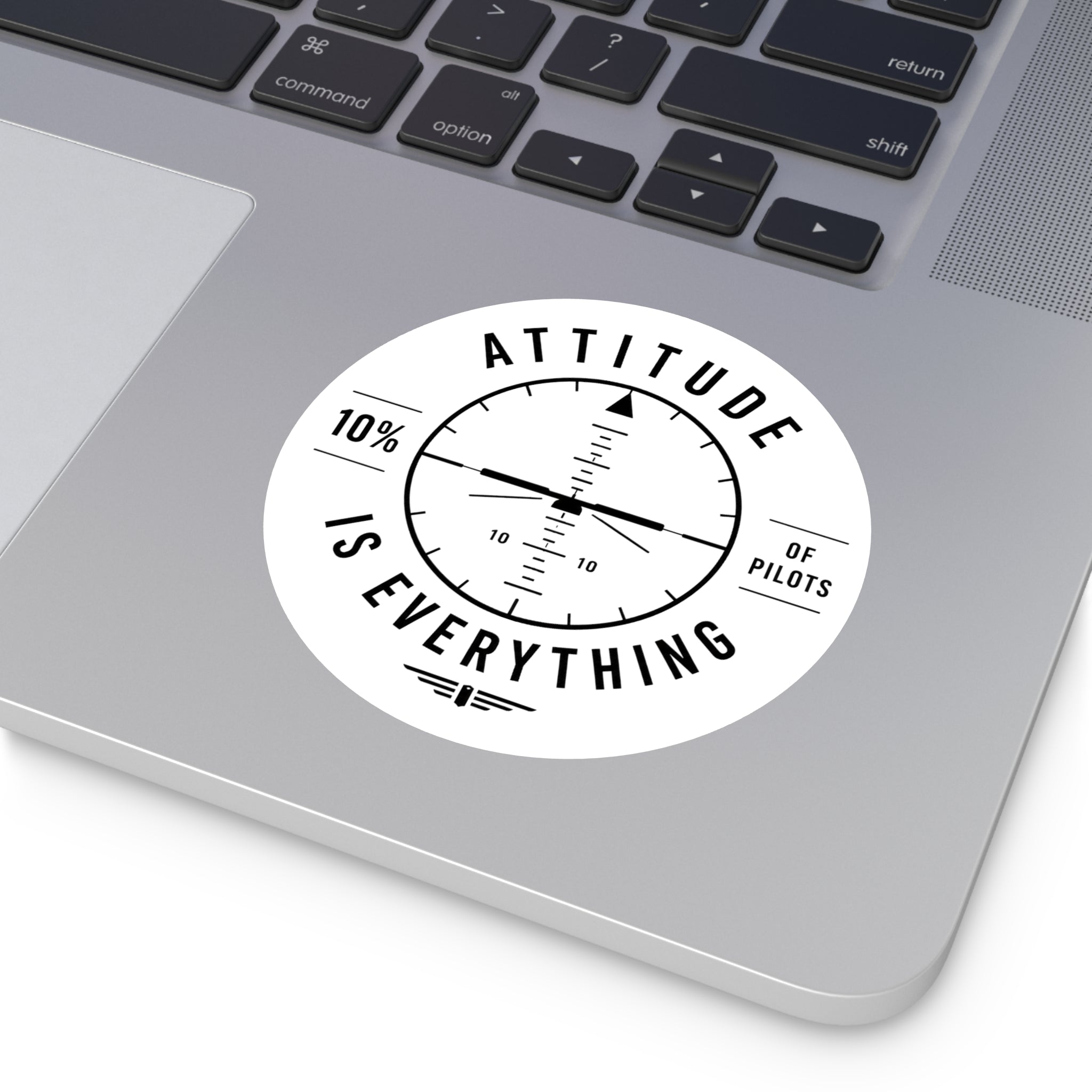 Attitude Is Everything Aviation Sticker