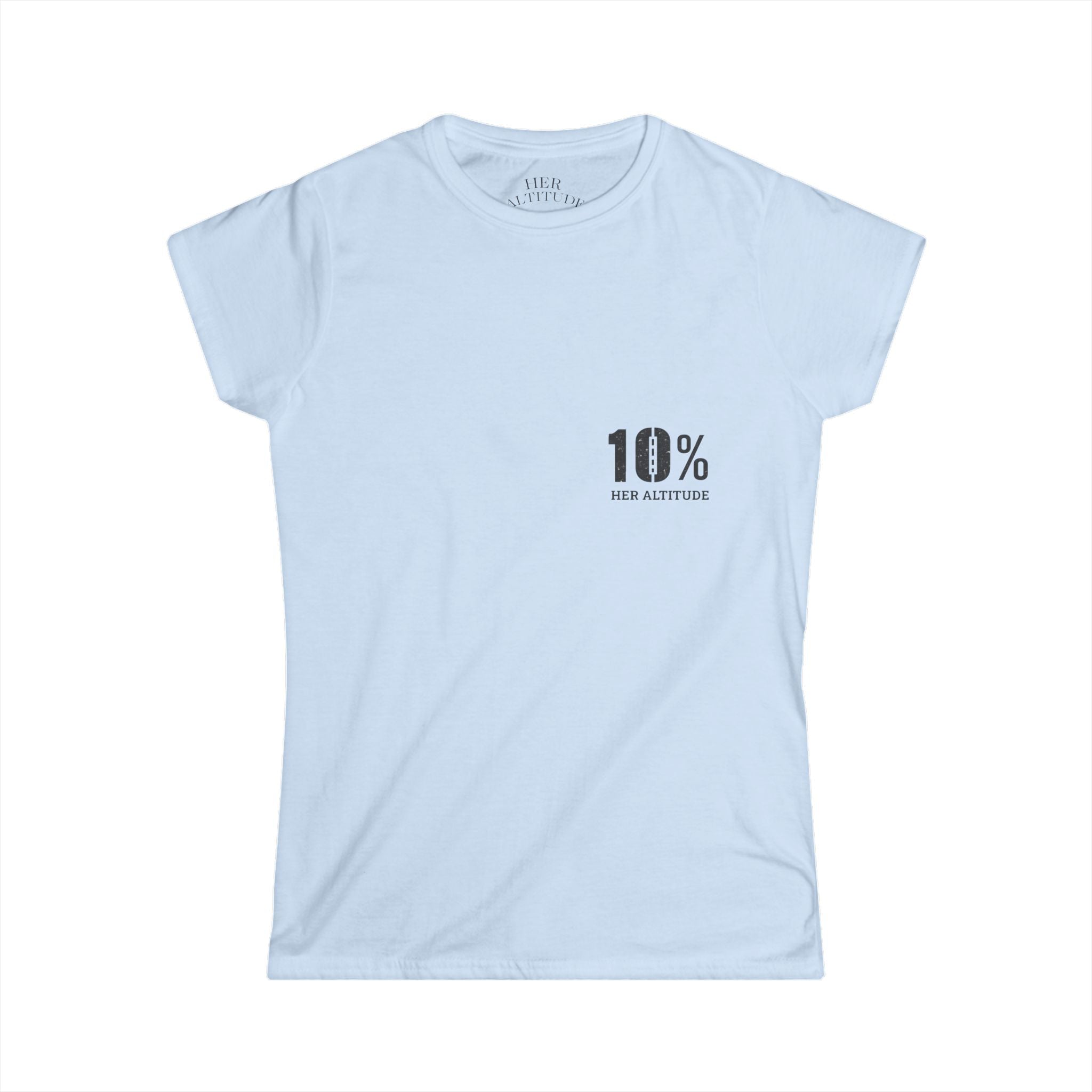 10% of Pilots. 100% PIC. Women's Tee