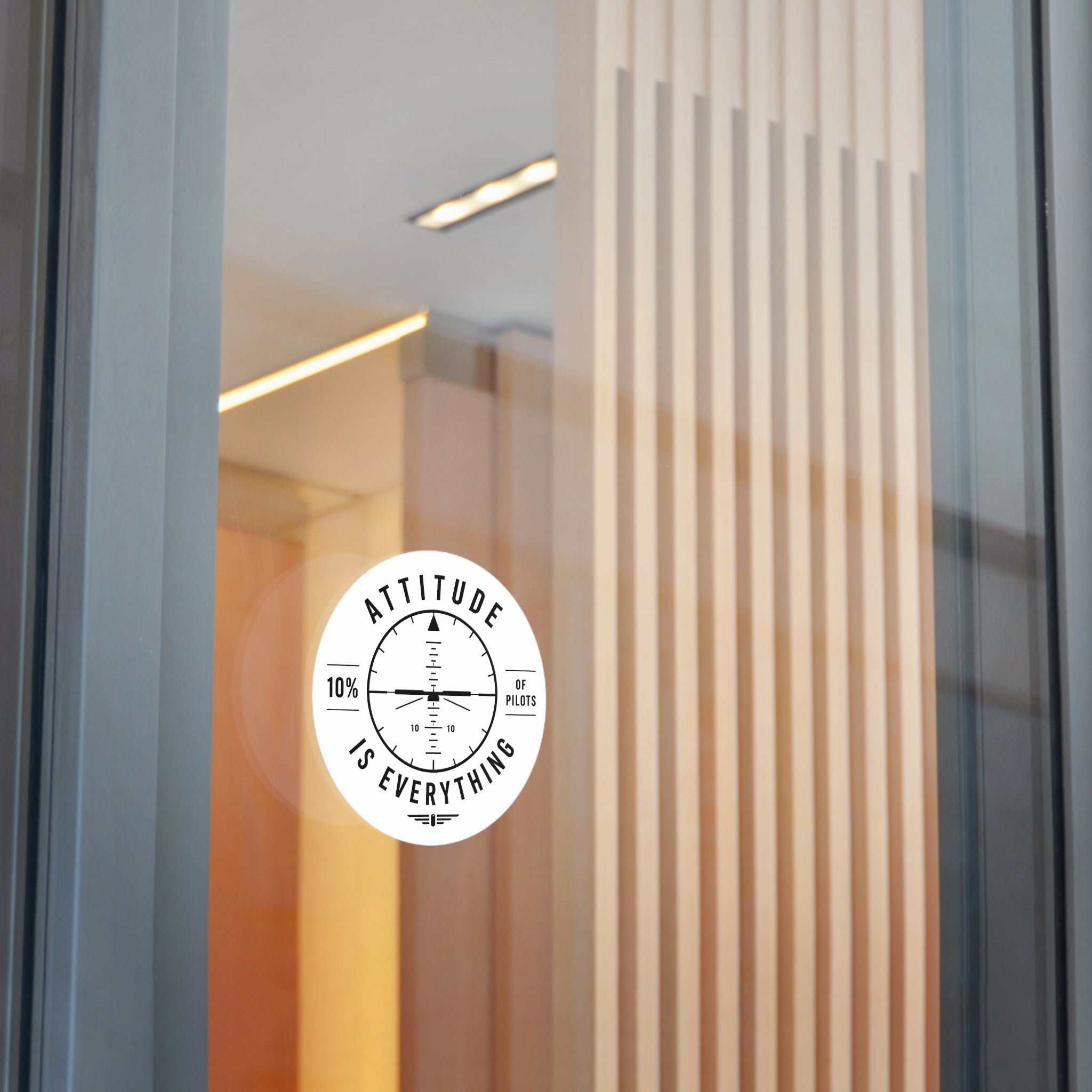 Attitude Is Everything Aviation Sticker